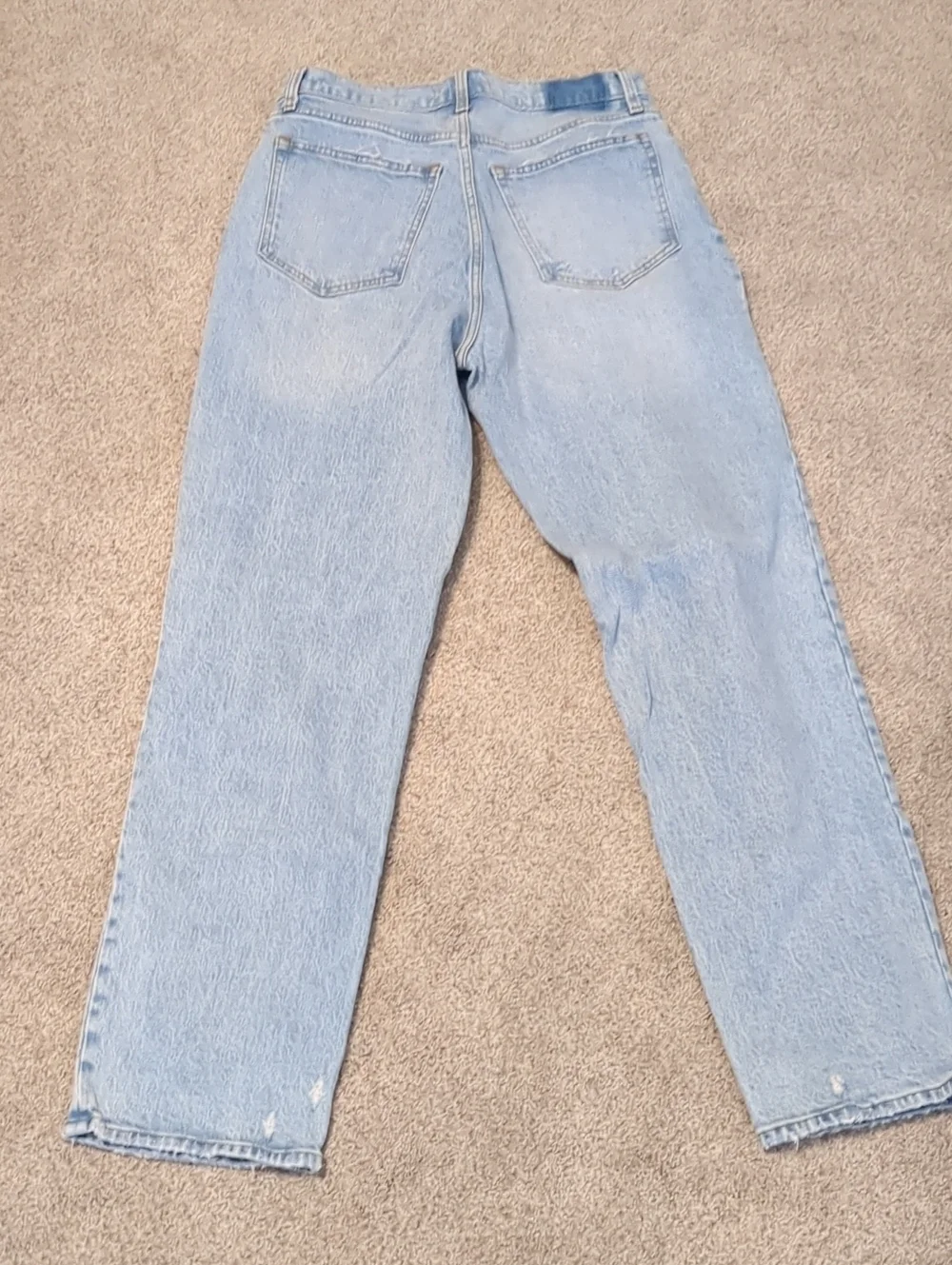 Abercrombie & Fitch The '90s Straight Ultra High Rise Size 30/10 Long - Picture 6 of 6